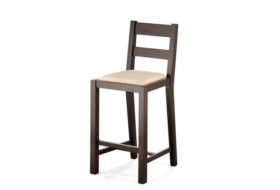 krzesło barowe dębowe